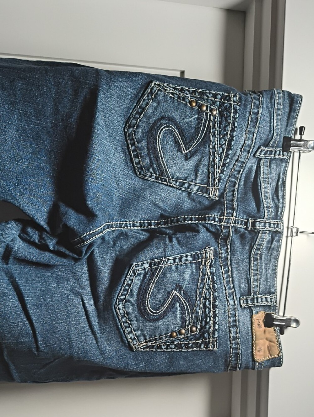 Silver Jeans Blue Washed Boot Cut Jeans - Picture 11 of 11